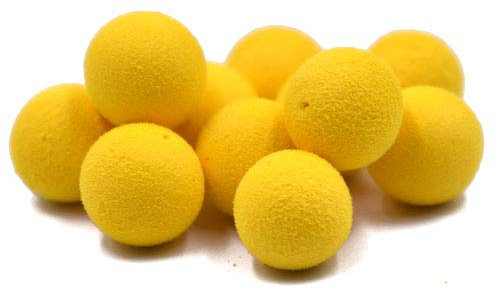 Phad Fishing 30Pcs/Caja Boilie Bait de Pesca de Carpa Cebos flotandos con Aromas de Pesca de Carpa (Amarillo-Maíz)