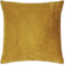 PAD - Kissenhülle, Zierkissen, Kissen - Samtkissen - Samt Elegance - Honiggelb, Honig Honey - 50x50cm