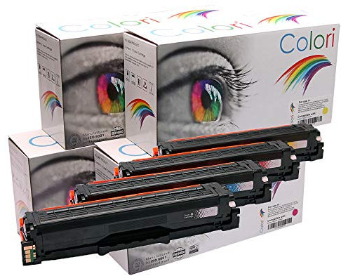 Set 4x Alternativ Toner für Samsung 506 506L für Samsung CLP680 CLP680DW CKP680ND CLX6260 CLX6260FD CLX6260FR CLX6260FW CLX6260ND von Colori