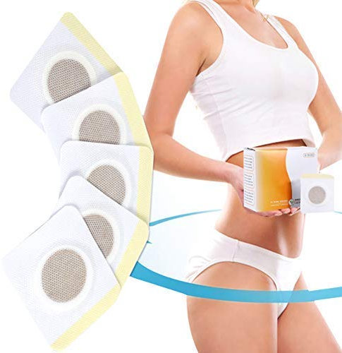 Bauch Abnehmen Patch, Slimming Patch, Fettverbrennung Patch, Anti Cellulite Slim Patches für Körper Schönheit Taille Bauchfett Entfernung Toxin Eliminieren Schlafen Schlank(30 Stück OPP)
