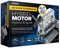 FRANZIS 67157 - Der große Technikbausatz Hybridmotor, originalgetreuer Motorbausatz im Maßstab 1:3, inkl. Soundmodul und 86-seitigem Begleitbuch, Transparent, Mehrfarbig