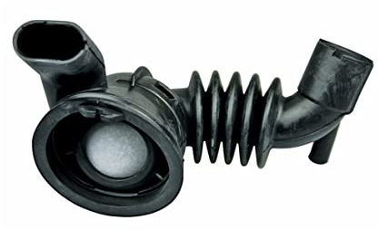 easyPART Kompatibel/Ersatz für BOSCH 00480436 Saugschlauch Faltenbalg Einlaufschlauch Einspülkastenschlauch Siemens 480436 Gummi 4Öffnungen 5Falten Waschmaschine mit Ökoverschluss passend Constructa