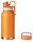 GrandTies 2 Lids Sports Stainless Steel Water Bottle - 946 ml, Reusable Wide Neck Vacuum Insulated Water Bottles, Travel Metal Rabbit, Coldest Water Bottle for Men and Women (Carrot, 32