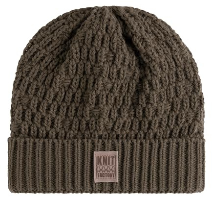 KNIT FACTORY - Jaida Mütze - Cappuccino - One Size