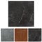 Eulenke Revêtement de Sol PVC Auto-adhésif Feuille de Sol Autocollante Carrelage de Salle de Bain en Vinyle 30x30cm Marbre Noir 1m²/11 Pièces (11X)