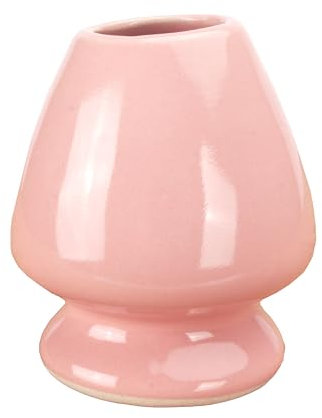 BambooMN Soporte para batidor de té Matcha, rosa, 1 unidad