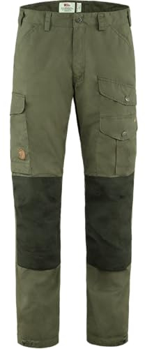 Fjällräven Vidda Pro Men's Hiking Trousers (US, Wasit Inseam, 29, 32, Regular, Regular, Laurel Green-Deep Forest)