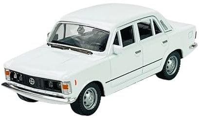 Welly FIAT 125p 125 P Weiss 1967-1972 Polski FIAT 1/43-1/49 Metal Modell Auto Die Cast Neu im Kasten
