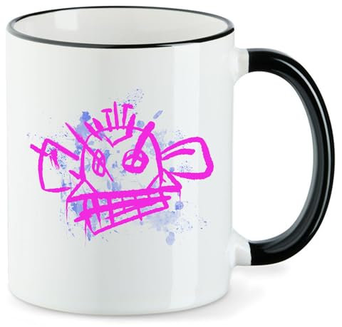 T-Nerds - Enemy - Tasse Mug Kaffeetasse Teetasse - Schwarz