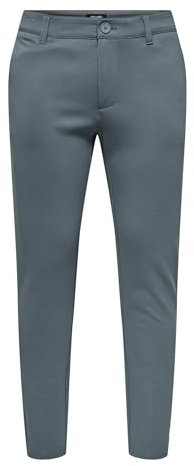 ONLY & SONS Herren ONSMARK Slim GW 0209 Pant NOOS Chinohose, Stormy Weather, 32W x 32L