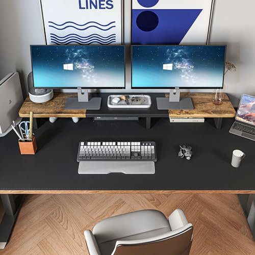 DAWNTREES 1200x600mm Gaming Mauspad XXXL,Schwarz Groß Anti Rutsch Tischunterlage,Verbessert Präzision und Geschwindigkei,Tischdekoration,Schreibtischunterlage geeignet für Büro und Heimgebrauch