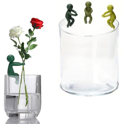3 Stück Blumenhalter,Halter für Innendekorationsblumen und Zum Halten Von Blumen,Schöner Blumenhalter,Kompakt,Blumenliebhaber,Büroblumendekoration