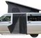 Magnetische Insektenschutznetz für VW T6, Magnetischer Van Maßgeschneidert, Auto Insektennetz Moskitonetze, Hintertür für Schiebetür, Heckklappe, Reißverschluss, Camping (Seitentür 130 * 155cm)