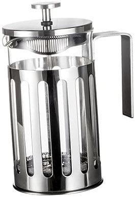 Cabilock 1000ml Capacity Maker Thermal Teapot Stainless Steel High Borosilicate Heat Resistant Flower Design Explosion Proof Purpose Pitcher