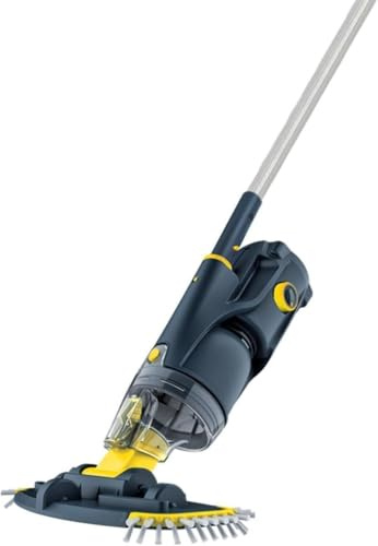 Comfortpool G5 Aspirateur de Piscine Rechargeable + Manche télescopique (Max. 332 cm) | Pack avantage | Nettoyeur de Piscine sans Fil | Aspirateur pour Piscine | Nettoyage du Fond & des parois