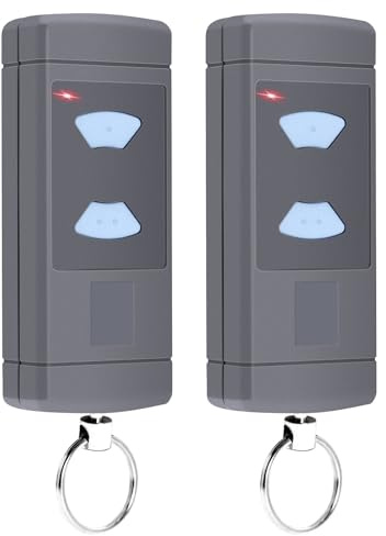 868,3Mhz Telecommande Portail pour Hörmann HSE2-868, 2 Canaux Telecommande Porte de Garage pour HSE2-868, HS4-868, HS2-868, HSM2-868, HSZ2-868, HSE4-868, HS1-868, HSM4-868, HSZ1-868, HSP4-868, 2PCS