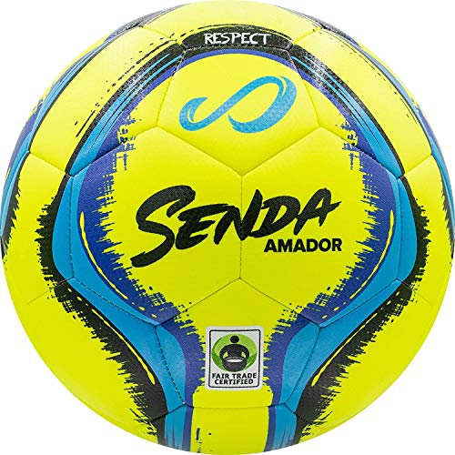 Senda Athletics Amador Training Football, Yellow, Size 4