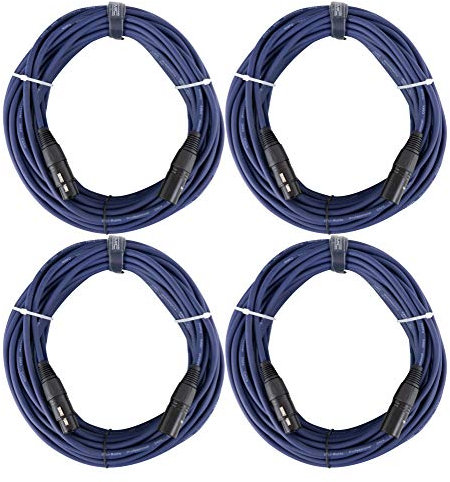 Set de 10 cables Pronomic StageDMX3-20 DMX 20 m, set de 4