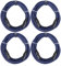 Set de 10 cables Pronomic StageDMX3-20 DMX 20 m, set de 4
