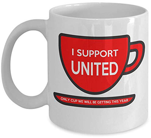 Football Joke United Inspired Novelty Mug Man or Lady Gift