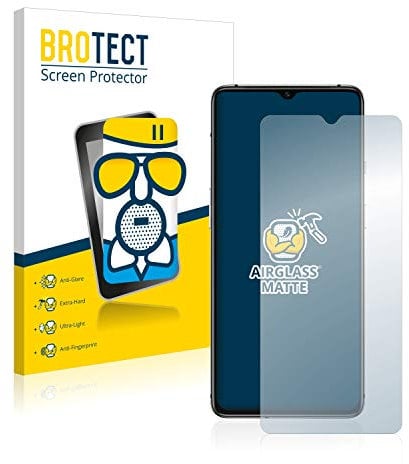 BROTECT Entspiegelungs Schutzglas für OnePlus 7T Schutzfolie Panzer Folie Glas Matt [Extrem Kratzfest 9H, Anti-Reflex, Anti-Fingerprint]