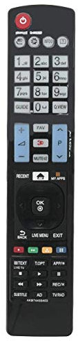 VINABTY AKB74455403 Remote Control Replaced for LG 3D SMART TV 42LF652V 42LF653V 42LF6529 50LF652V 50LF653V 50LF6529 55LF652V 55LF653V 55LF6529 PS51F5500AW