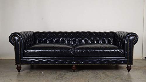 jvmoebel Chesterfield Design Luxus Polster Sofa Couch Sitz Garnitur Leder XXL Big #2257