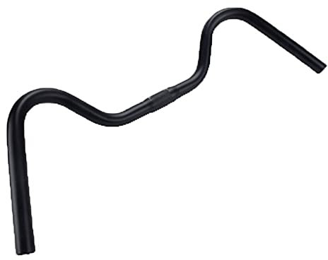 CATAZER Fahrradlenker, Rennradlenker, Cruiser, Fahrradlenker, extra breit, holländische M-Form, 25,4 x 540/600 mm (B-25,4 x 600 mm)