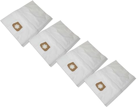 vhbw 20x Staubbeutel kompatibel mit Kärcher WD 5.300 M | WD 5.400, WD 5.450, WD 5.300 Staubsauger - 30l Füllvolumen 43,5cm x 32cm Weiß