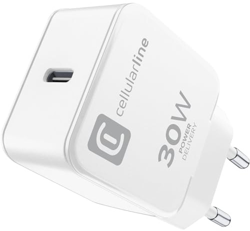 Cellularline USB Typ-C Travel Charger One 30W White