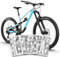 unleazhed Bike Protection BP01 Frame Jasper JAUCH Edition MATT| Rahmenschutzfolie für Mountainbikes | Made in Germany | 35 -teiliges komplett Rahmenschutz-Set | extrem reißfest