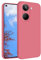 Compatible avec Coque Realme 10 Silicone Noir, Anti-empreinte Étui Realme 10 Coque Silicone Souple Case Fine (Camelia Rouge)