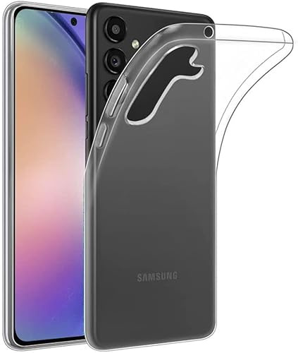 TECHGEAR Galaxy A14 5G Clear Case [AirFlex] Crystal Clear Slim & Light, Protective, Flexible Soft Gel/TPU Cover with Soft Touch Keys Compatible with Samsung Galaxy A14 5G (Super Clear)