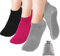 Anstore 3 Paar Jogasocken Yoga Socken Rutschfeste Socken Antirutschsocken Damen für Pilates