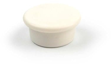 Neodym-Magnete, rund, weiß, Durchmesser 18 mm, 10 Stück