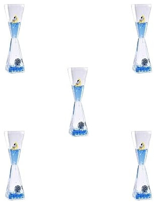 Lot de 5 sabliers mystérieux pour décompression liquide