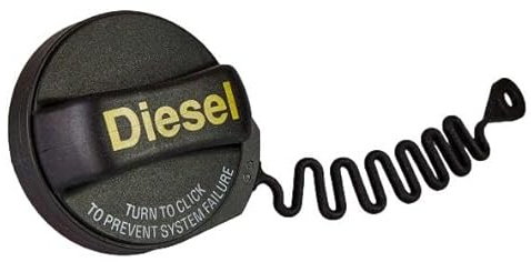 Volvo Diesel-Tankdeckel für XC60, XC70, XC90, S60, S80, V60, V70, Schwarz, Drehverschluss, Auto, Geländewagen, 31303817