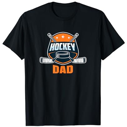 Hockey Dad T-Shirt Eishockey Vater Geschenkidee T-Shirt