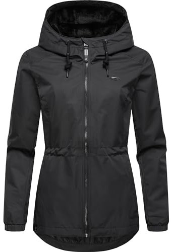 Ragwear Damen Übergangsjacke Dankka Tech Black Gr. S