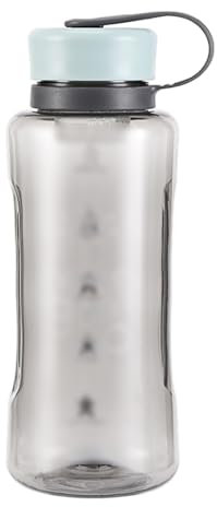 PWSHZ Water Bottle Botellas de Agua for Deportes al Aire Libre, Jarra de Agua de plástico Transparente, Termo Marcador de Tiempo for Fitness, Camping y Ciclismo Bidon Ciclismo (Color :