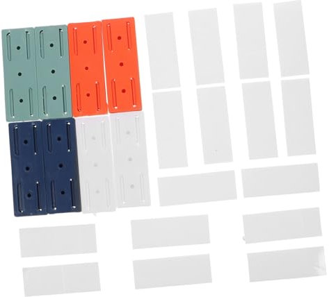 ARTIBETTER 8 Stück Halter Steckdosenleiste Ständer Steckdosenleiste Rack Steckdose Wandbefestigung Steckdosenhalter Wandmontage Nagelfrei Steckdosenleiste Wandmontage Steckdosenbefestigung