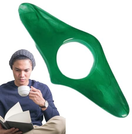 Handgefertigter Buchhalter aus – origineller Buchständer mit Daumen, handgefertigt | Bürozubehör für Bücher, ideales Geschenk für Leseliebhaber, praktische und elegante Bürodekoration für Bücher