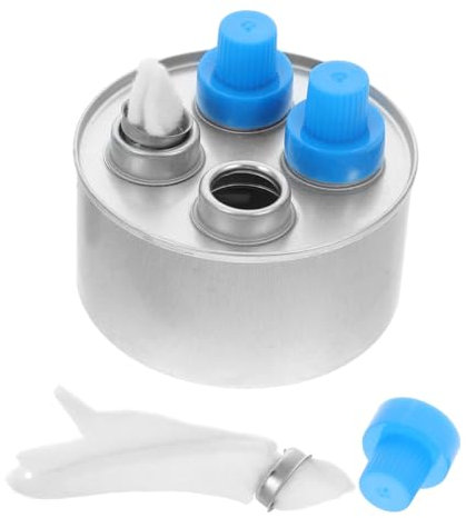 LABRIMP Solid Fuel Storage Jar Empty Fuel Can Metal Holder for Outdoor Activities