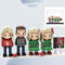 CHSUFBTY Personalisierter Mini-Baustein mit Fotorahmen – DIY-Figur, ideal for Jubiläen, Geburtstage und besondere Anlässe(Single)