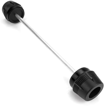 Sturzschutz Motorrad Vorderrad Achse Gabel Crash Slider Protector Für Kawasaki Z1000 Z1000R Z1000SX Für Ninja ZX-6R 650 1000 Für VERSYS 650 Fallen Protektoren Frame Sliders(SCHWARZ)
