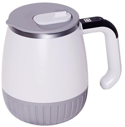 Rechargeable Self Stirring Cup - Electric Mixing Cup, Portable Magnetic Stirrer, Automatic Coffee Mixer, Hot Drink Mixer Cup | for Drink Milk Tea Chocolate