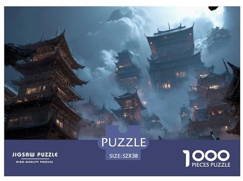 Sinoshow_24085_in_The_Style_of_daz_3D_and_Blender_an_Ancient_ch_0aafb9e9-df27-4c38-9eff-b1e75a8620f6_4 1000 Teile Puzzle Schwierig, Hart, Fast Unmöglich Puzzlespiel, Einzigartige Und Anregende Lernsp