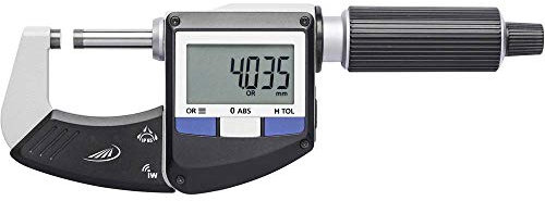 HELIOS-PREISSER 186641060 Bügelmessschraube mit digitaler Anzeige 0-25mm Ablesung: 0.001mm