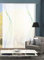 VISION S 88433-6407 | 3er-Set Schiebegardine Heights | halb-transparenter Stoff in Bambus-Optik | 3X 260x60 cm | Farbe: Blau-Grün
