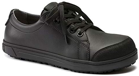 Birkenstock QS 500 S3 Sicherheitsschuh aus wasserabweisendem Mikrofaser mit EN ISO 20345:2011 Zertifizierung